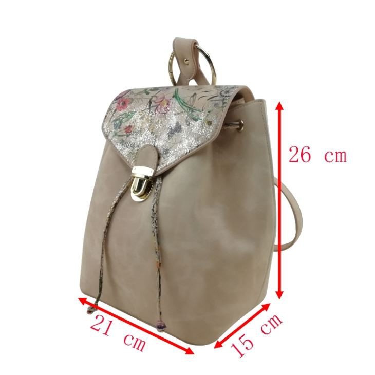 women's embroidered backpack