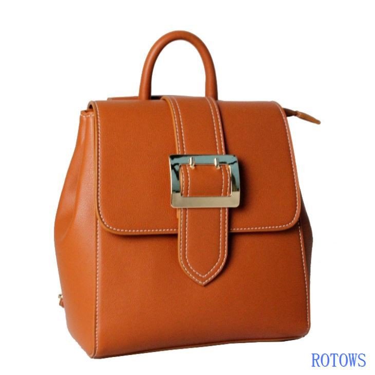 Ladies Faux Leather Backpack