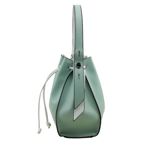 leather drawstring bag