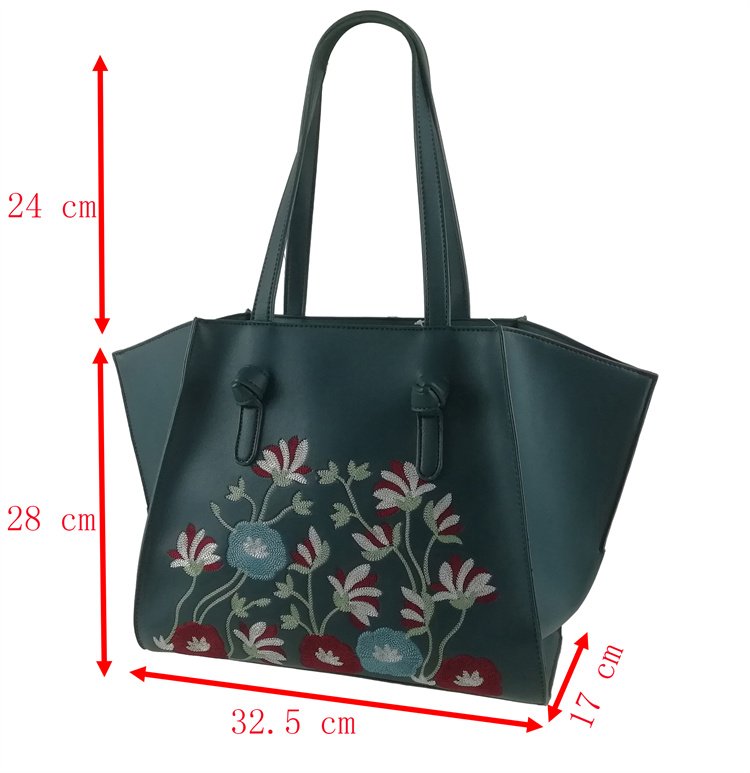 faux leather tote bag with zipper 2023