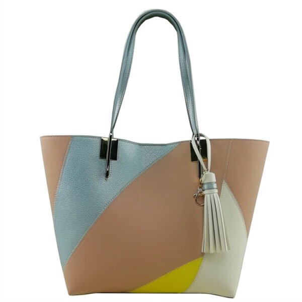 multicolor tote bag