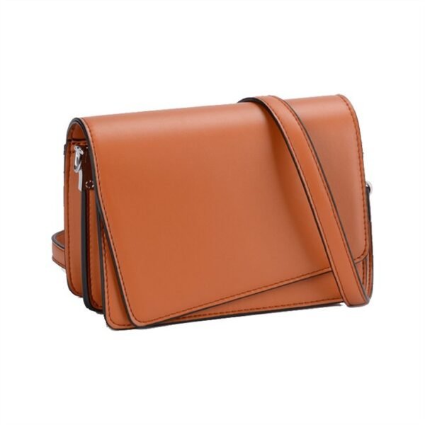 leather flap over crossbody bag