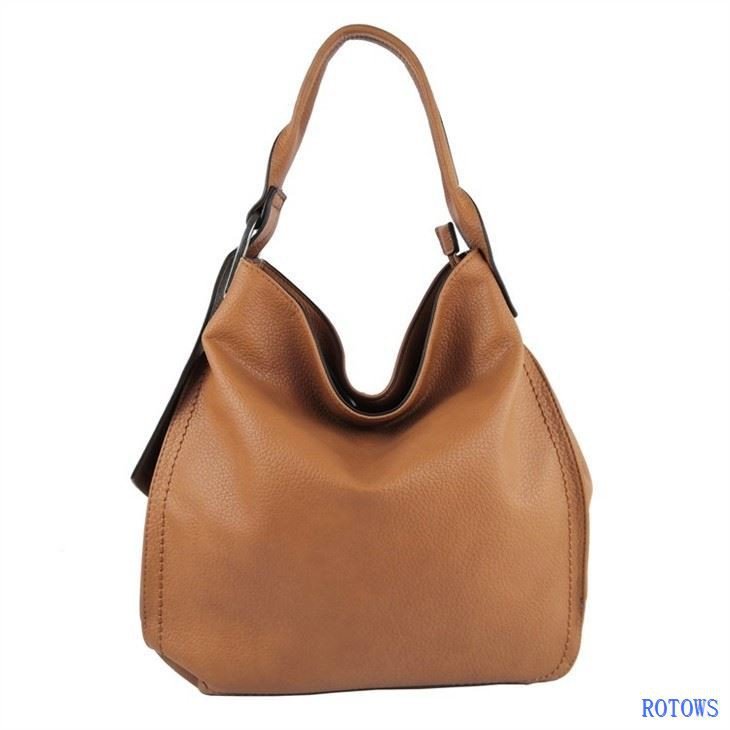 faux leather hobo bag