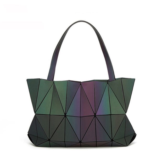 luminous geometric bag