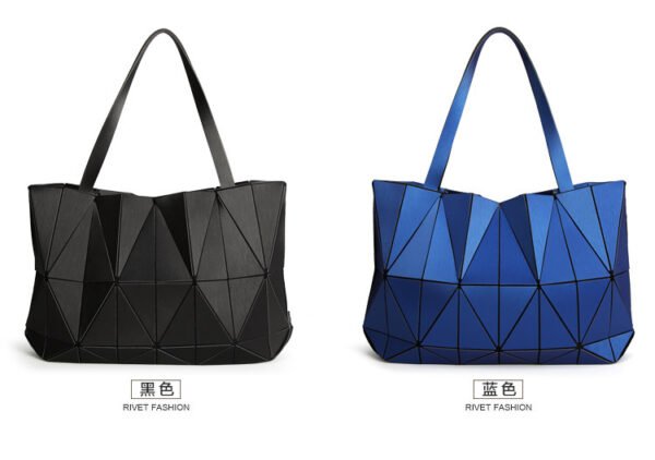 luminous geometric bag