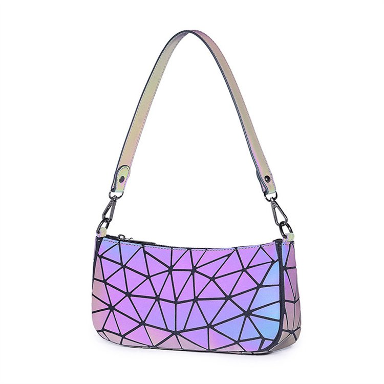 geometric color changing purse