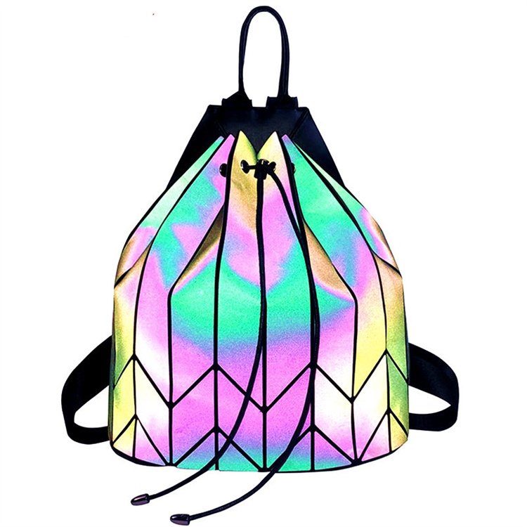 reflective geometric backpack 2023