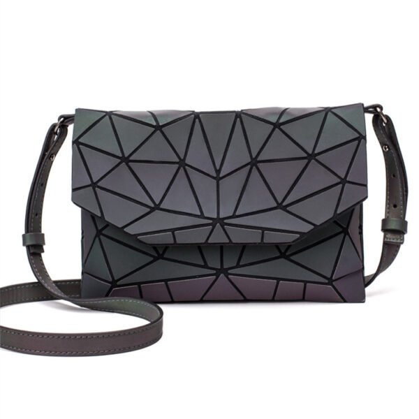 geometric luminous purse