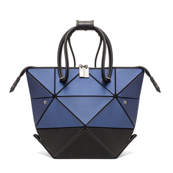 geometric luminous handbag